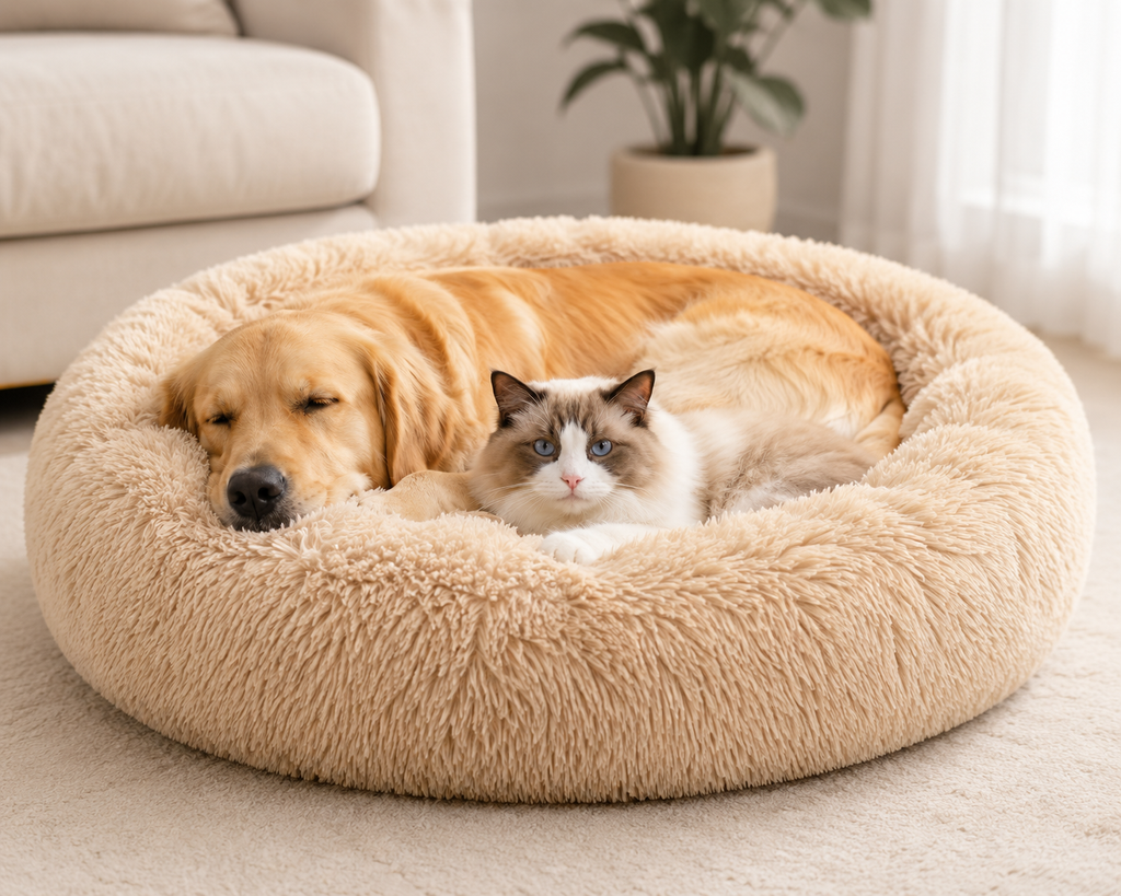 Premium Calming & Anti-Anxiety Bed for Dogs & Cats | Loyal Paw™